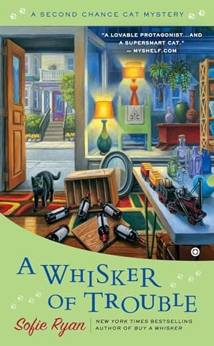 Book cover for A Whisker of Trouble (Second Chance Cat Mystery) by Ryan, Sofie
