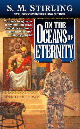 Book cover for On the Oceans of Eternity by Stirling, S. M.