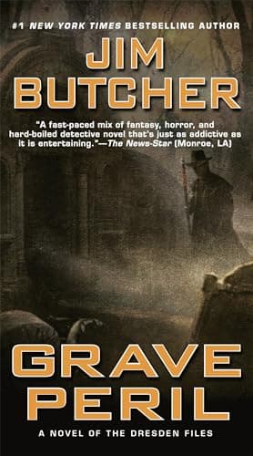 Book cover for Grave Peril (The Dresden Files, Book 3) by Butcher, Jim
