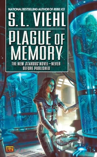 Book cover for Plague of Memory: A Stardoc Novel by Viehl, S. L.