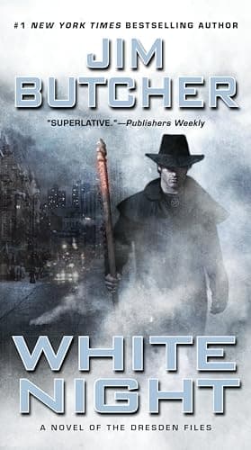 Book cover for White Night (The Dresden Files, Book 9) by Butcher, Jim
