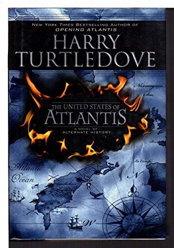 Book cover for The United States of Atlantis by Turtledove, Harry
