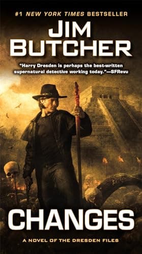 Book cover for Changes (Dresden Files) by Butcher, Jim