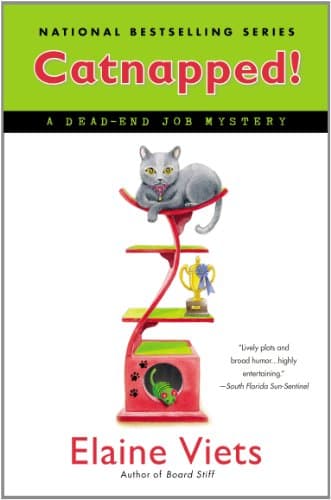 Book cover for Catnapped! (Dead-End Job Mystery) by Viets, Elaine