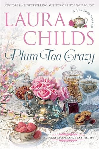 Book cover for Plum Tea Crazy (A Tea Shop Mystery) by Childs, Laura