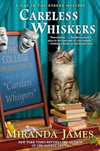 Book cover for Careless Whiskers (Cat in the Stacks Mystery) by James, Miranda