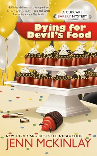 Book cover for Dying for Devil's Food (Cupcake Bakery Mystery) by McKinlay, Jenn