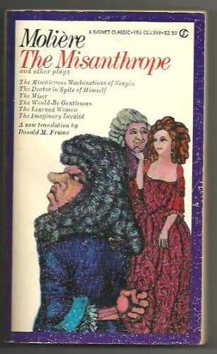 Book cover for The Misanthrope and Other Plays by Moliere, Jean-Baptiste