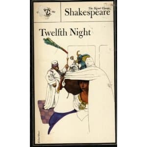 Book cover for Twelfth Night (Shakespeare, Signet Classic) by Shakespeare, William