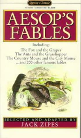 Book cover for Aesop's Fables by Aesop