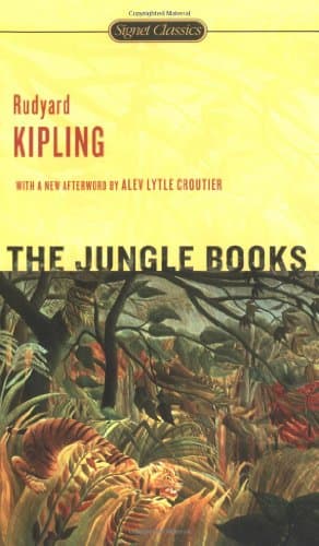 Book cover for The Jungle Books (Signet Classics) by Kipling, Rudyard