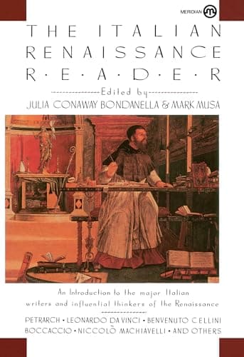 Book cover for The Italian Renaissance Reader (Meridian S) by Bondanella, Julia Conaway