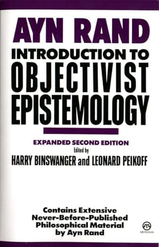 Book cover for Introduction to Objectivist Epistemology: Expanded Second Edition by Rand, Ayn
