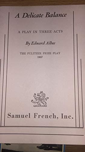 Book cover for A Delicate Balance by Albee, Edward
