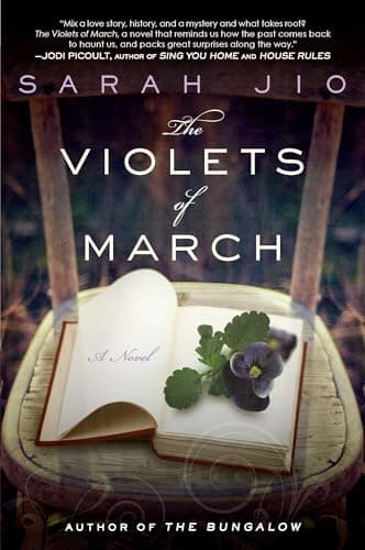 Book cover for The Violets of March: A Novel by Jio, Sarah