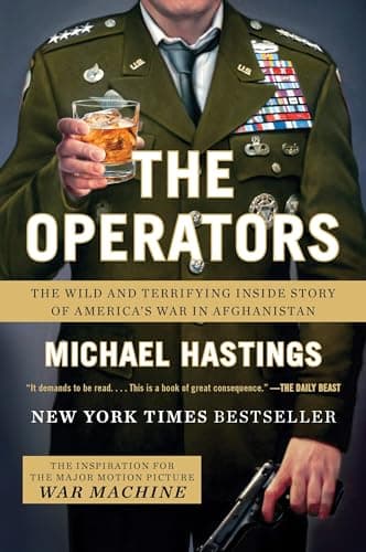 Book cover for The Operators: The Wild and Terrifying Inside Story of America's War in Afghanistan by Hastings, Michael