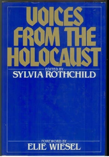 Book cover for Voices from the Holocaust by Sylvia Rothchild