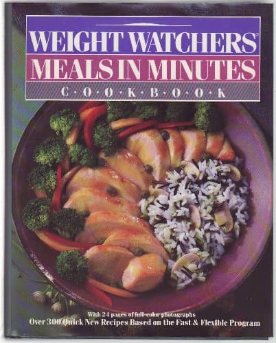 Book cover for Weight Watchers' Meals in Minutes Cookbook by Weight Watchers International