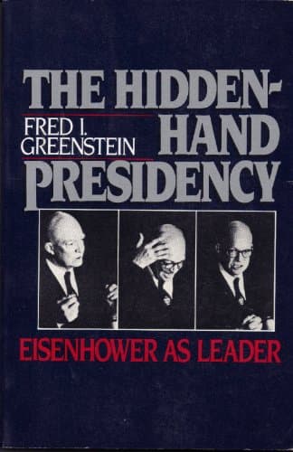 Book cover for Hidden Hand Presiden by Greenstein, Fred I.