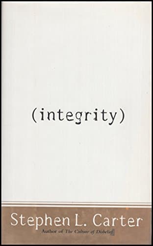 Book cover for Integrity by Carter, Stephen L.