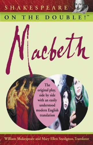 Book cover for Shakespeare on the Double! Macbeth by William Shakespeare