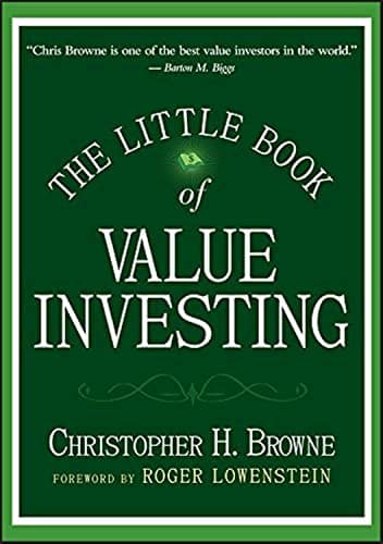 Book cover for The Little Book of Value Investing by Browne, Christopher H.