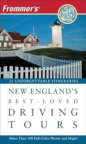 Book cover for Frommer's New England's Best-Loved Driving Tours by British Auto Association