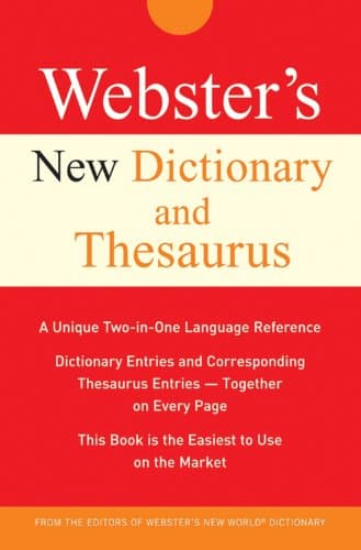 Webster's New Dictionary and Thesaurus (Custom)