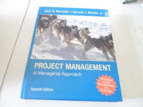 Book cover for Project Management: A Managerial Approach by Meredith, Jack R.