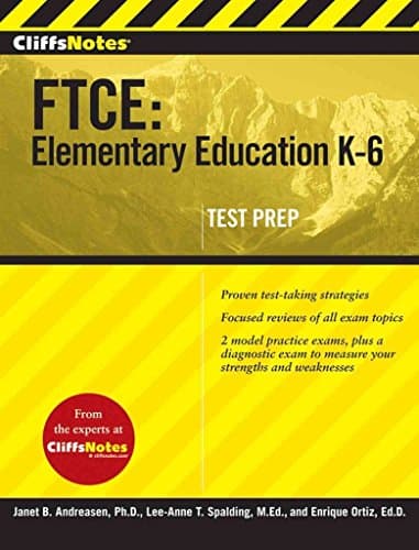 Book cover for CliffsNotes FTCE: Elementary Education K-6 (CliffNotes) by Ortiz Ed.D., Enrique
