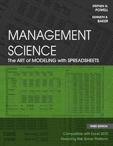 Book cover for Management Science: The Art of Modeling with Spreadsheets by Powell, Stephen G.