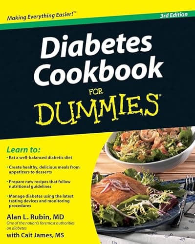 Book cover for Diabetes Cookbook For Dummies by Rubin, Alan L.