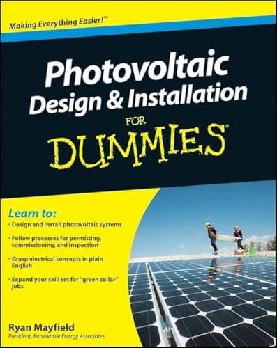 Book cover for Photovoltaic Design and Installation For Dummies by Mayfield, Ryan