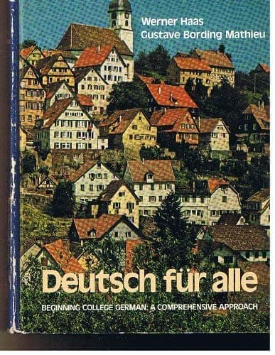 Book cover for Deutsch Fur Alle: Beginning College German: A Comprehensive Approach by Haas, Werner