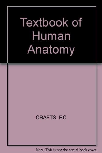 Book cover for A textbook of human anatomy (A Wiley medical publication) by Roger Conant Crafts