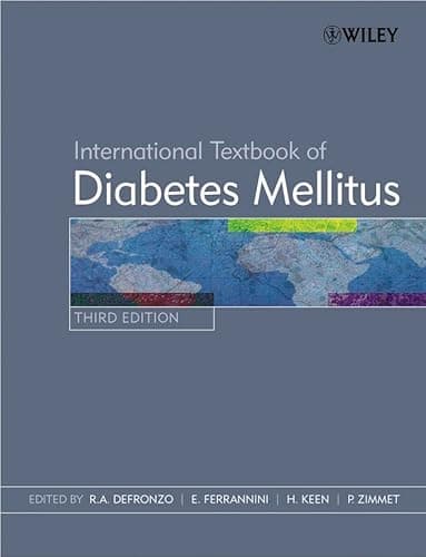 Book cover for International Textbook of Diabetes Mellitus (Wiley Reference Series in Biostatistics) (Two Volume Set) by De Fronzo, R. A.