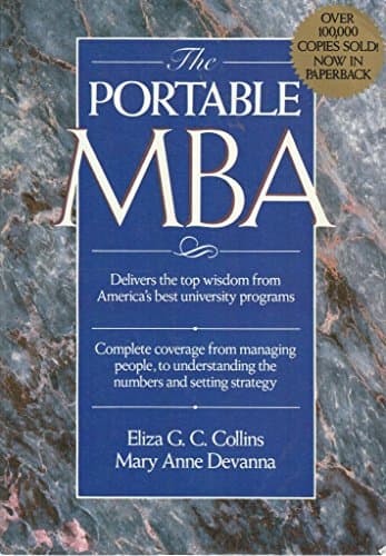 Book cover for The Portable MBA (Portable MBA Series) by Collins, Eliza G. C.