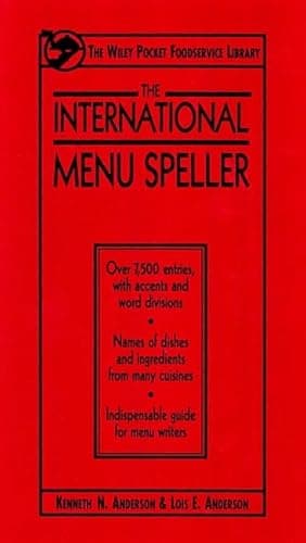 The International Menu Speller