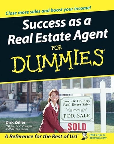 Book cover for Success as a Real Estate Agent For Dummies by Zeller, Dirk