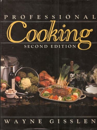 Book cover for Professional Cooking, Second Edition by Gisslen, Wayne