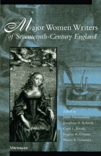 Book cover for Major Women Writers of Seventeenth-Century England by Fitzmaurice, James