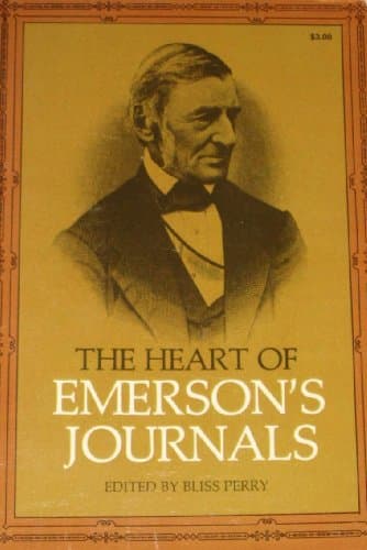 Book cover for The heart of Emerson's journals (Dover books) by Emerson, Ralph Waldo