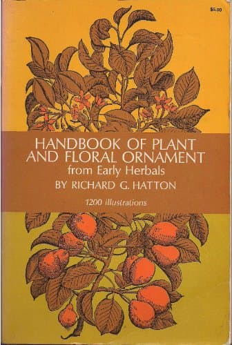 Book cover for Handbook of Plant and Floral Ornament by Hatton, R. G.