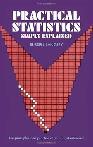 Book cover for Practical Statistics Simply Explained (Dover Books on Mathematics) by Russell Langley