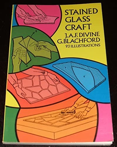 Book cover for Stained Glass Craft by Divine, J. A.