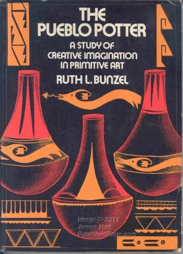 Book cover for The Pueblo Potter by Bunzel, Ruth