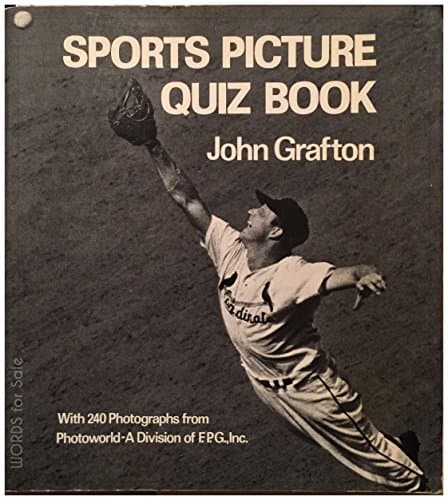 Book cover for Sports picture quiz book: With 240 photographs from Photoworld, a division of F.P.G., inc by John Grafton