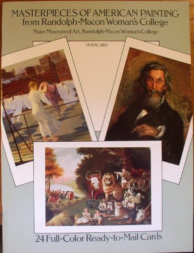 Book cover for Masterpieces of American Painting from Randolph-Macon Woman's College by Randolph-MacOn Woman's College