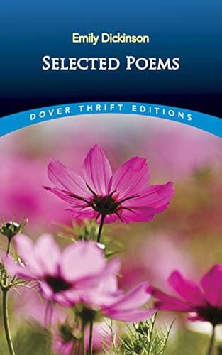 Book cover for Selected Poems (Dover Thrift Editions: Poetry) by Emily Dickinson
