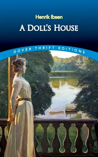Book cover for A Doll's House (Dover Thrift Editions: Plays) by Henrik Ibsen